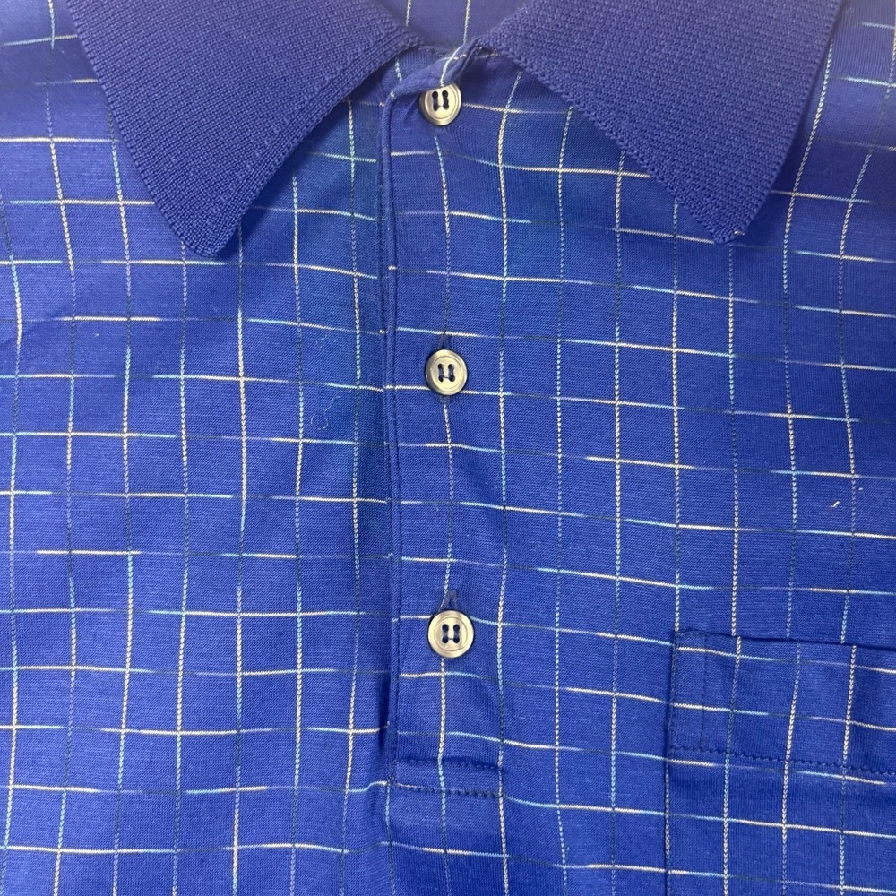 Vtg Maus & Hoffman Polo Mens L Cotton Short Sleeve Preppy Heritage Made in Italy - Picture 3 of 12